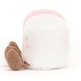 thumbnail image 2 of Malvaviscos rosas y blancos de peluche Jellycat Amuseables, 2 of 7