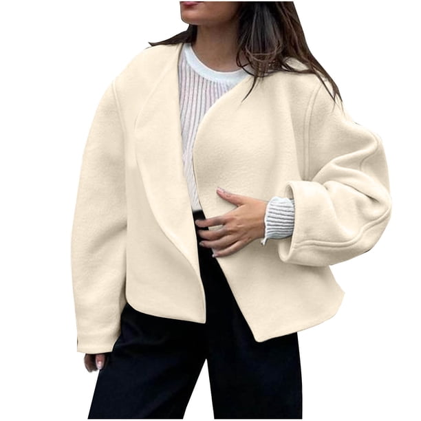 Puntoco Blusa Informal De Manga Larga Con Botones Para Mujer, Abrigo, Chaqueta, Moda