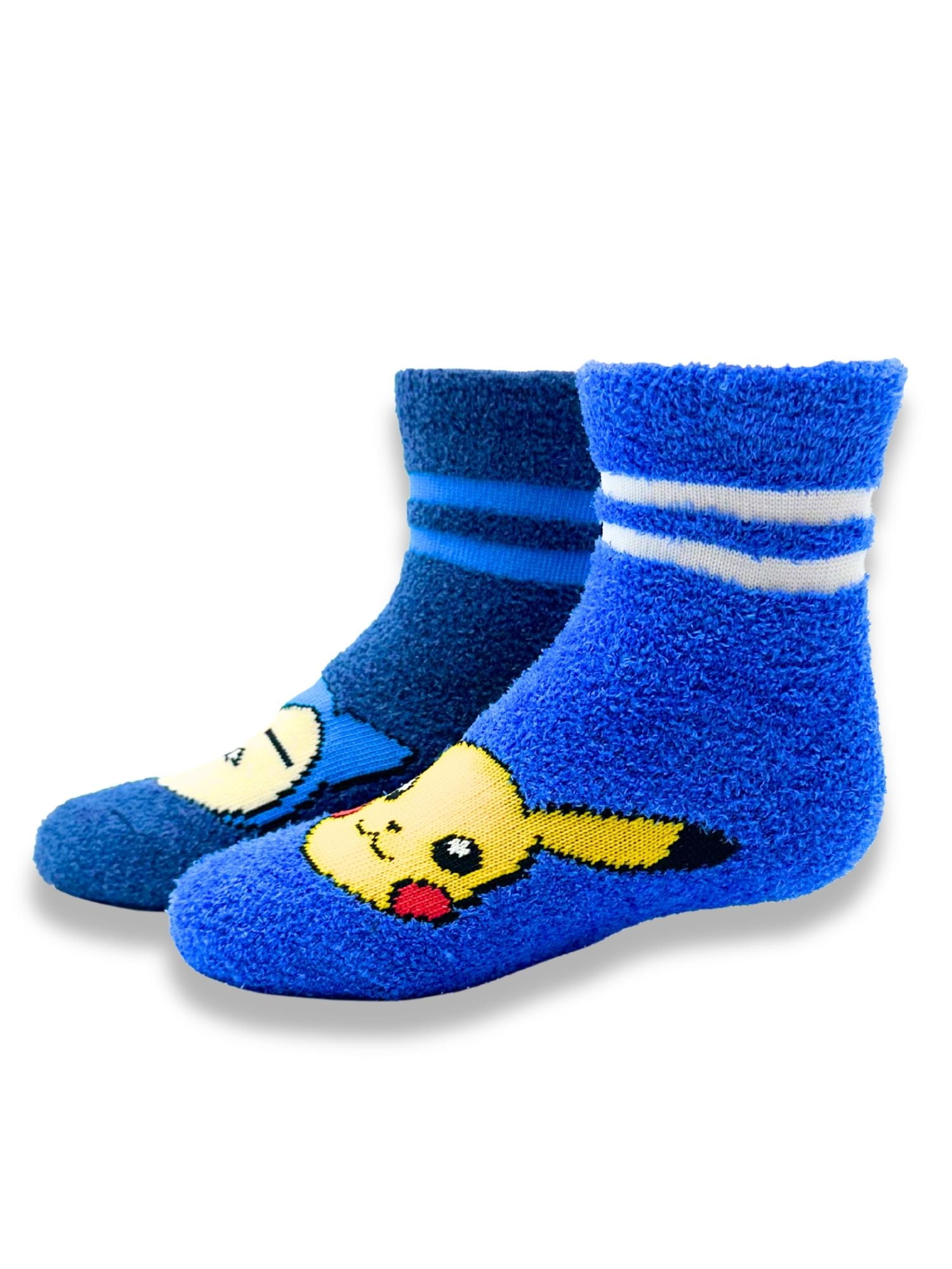 Pokemon Boys Cozy Socks, 2-Pack, Sizes S/M-M/L