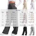 thumbnail image 3 of Qodauz Womens Wide Leg Baggy Sweatpants Drawstring Cargo Sweat Pants High Rise Casual Pant with Multi Pockets,Size S-3XL, 3 of 8