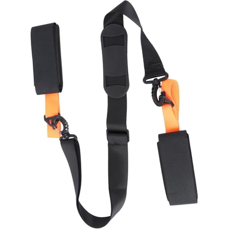 Snowboard Carry Strap Adjustable Non Slip Ski Band for Fits Skis and Yoga Mats Portable Winter Sports Accessory for Comfortable Carrying