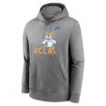 thumbnail image 2 of Men's Nike Heather Gray UCLA Bruins Legacy Logo Club Fleece Pullover Hoodie, 2 of 3