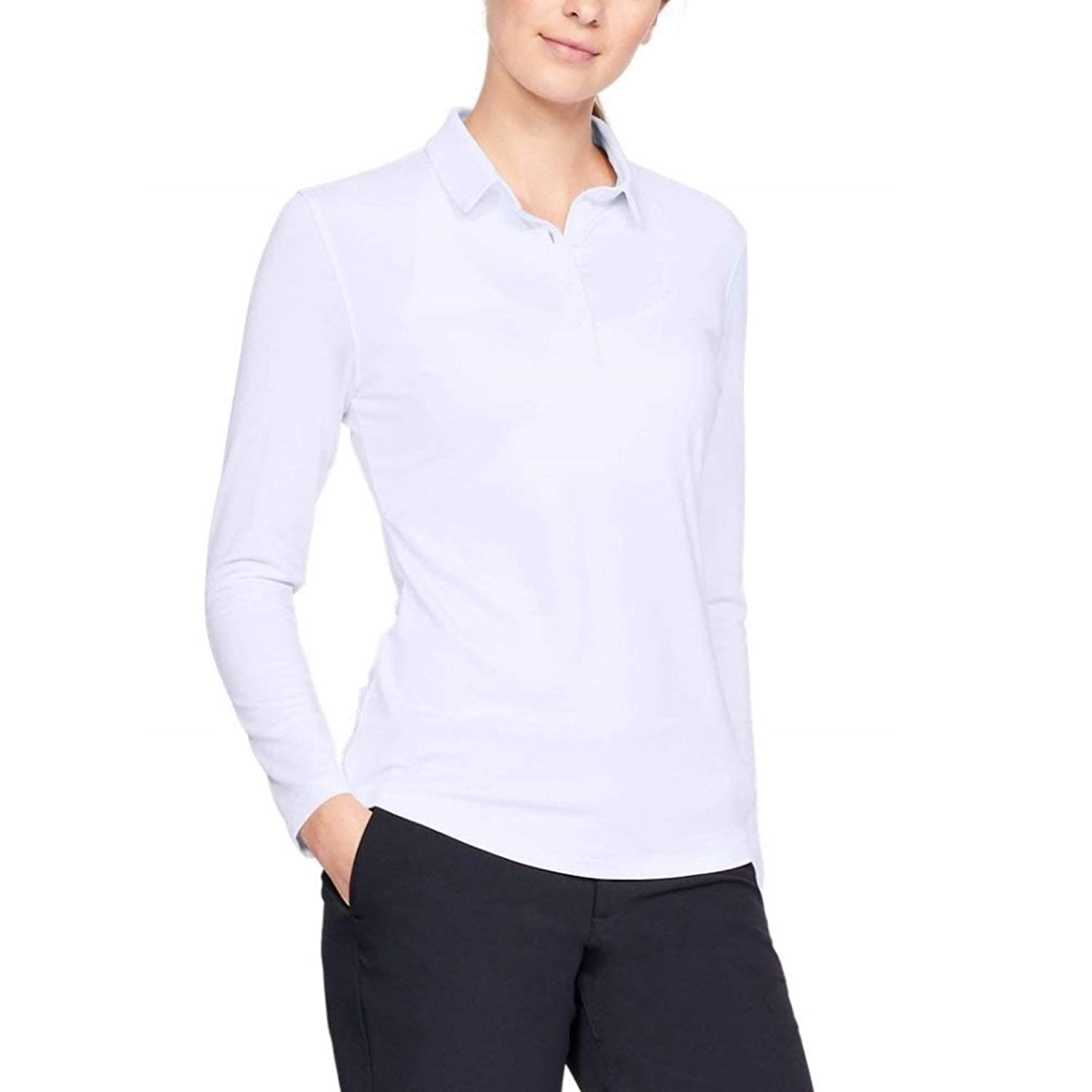under armour long sleeve golf polo