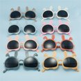 thumbnail image 2 of Easter Cartoon Rabbit Sunglasses Cute Bunny Kids Sunscreen Glasses Funny Photo Booth Props for Easter Party Holiday Decoration, 2 of 4