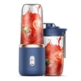 thumbnail image 1 of Mini batidora Aoresac 40W Doble taza recargable USB Azul, 1 of 8