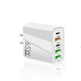 thumbnail image 1 of tredstone 65W PD Charger USB Smartphone Charging Adapter with Type-C PD+3USB Cell Phone Chargers & Power Adapters, 1 of 7