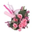 thumbnail image 4 of Ramo De Boda, Rosa Artificial Versátil Hojas Verdes Realistas Flores De Boda Respetuoso Con El Medio Ambiente Para La Iglesia Para Accesorios De Fotografía ANGGREK BJ3115, 4 of 8