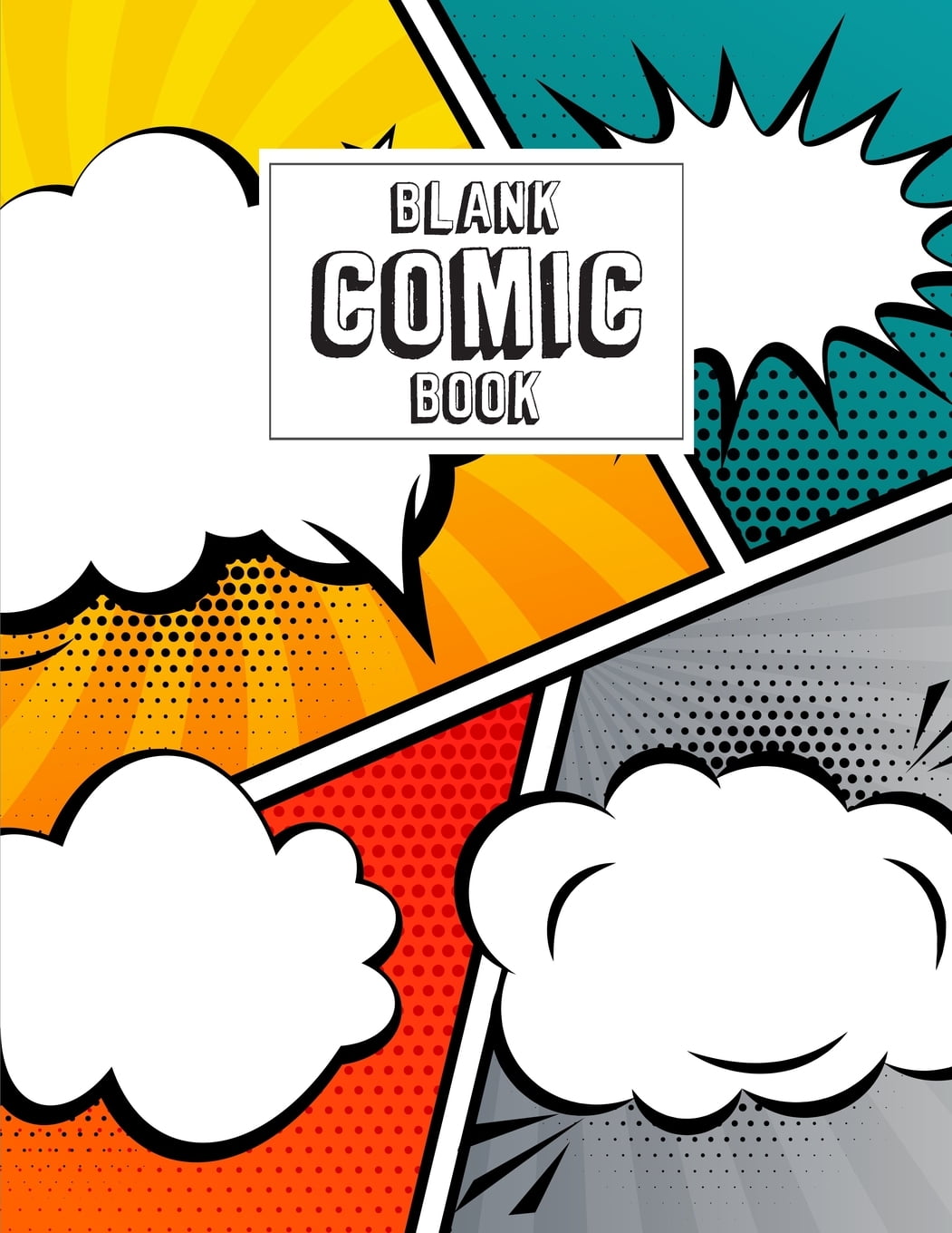 Blank Comic Book Blank Comic Book For Kids With Variety Of Templates