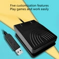 USB Foot Pedal Control for Multimedia Editing Customizable and High
