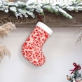thumbnail image 5 of Cauagu Beef1 for Christmas Stockings,1-Pack Large Xmas Stocking Holiday and Farmhouse Stocking Fit for Christmas Holiday Party Decoration(17.7*11 Inch), 5 of 7