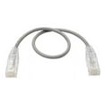 thumbnail image 2 of Tripp Lite 1ft Cat6 RJ-45 M/M UTP Snagless Patch Cable Gray N201S01GY, 2 of 4