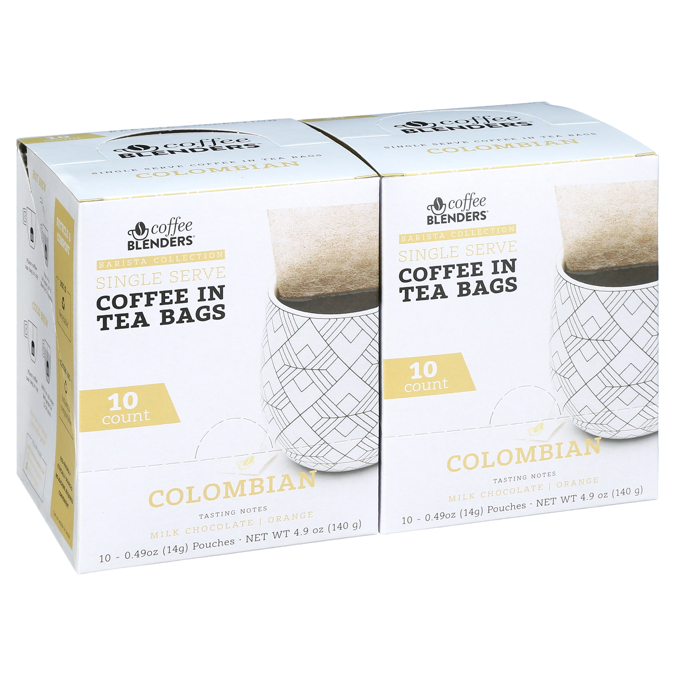 Coffee Blenders Barista Collection Colombian Medium Roast Single Serve