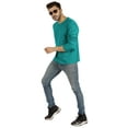 thumbnail image 4 of Inkmeso Men's Long Sleeve Cotton Basic Shirt Lightweight Solid T-Shirts, 4 of 5
