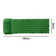 thumbnail image 5 of Colchoneta para dormir ultraligera con almohada incorporada, colchón inflable para acampar para mochileros, viajes y caminatas, colchoneta de campamento compacta y portátil, 5 of 5