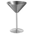 thumbnail image 1 of Charlotte Stainless Steel Martini Glass, 1 of 1