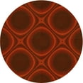 thumbnail image 1 of Ahgly Company Machine Washable Indoor Round Transitional Crimson Red Area Rugs, 8' Round, 1 of 7