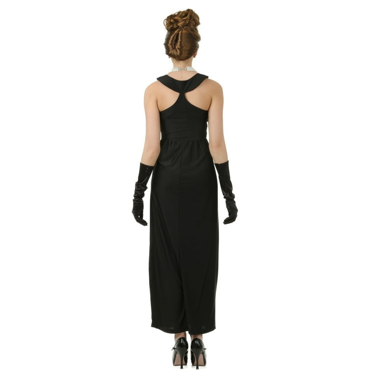 Fun Costumes Women's Plus Size Breakfast at Tiffany's Holly Golightly Costume, Black, 2X