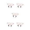 thumbnail image 1 of Jumpingount Empuñaduras antideslizantes para gafas, gafas de silicona con gancho para las orejas, cómodas gafas de sol deportivas, soporte para Type6 NO6, 1 of 6