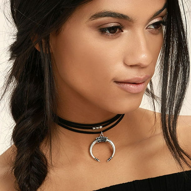 Black moon choker best sale