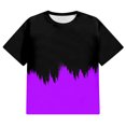 thumbnail image 5 of Big and Tall Shirts for Men Fashion Casual T Shirt Plus Size Mens Loose Fashion Casual 3D Printing Plus Size T Shirt Mens Coat Tee Shirts Pack Men's Tall Opaque for Men 4XL, 5 of 5