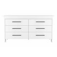 thumbnail image 5 of CoSoTower 6-Drawer Rectangle Dresser White, 5 of 8