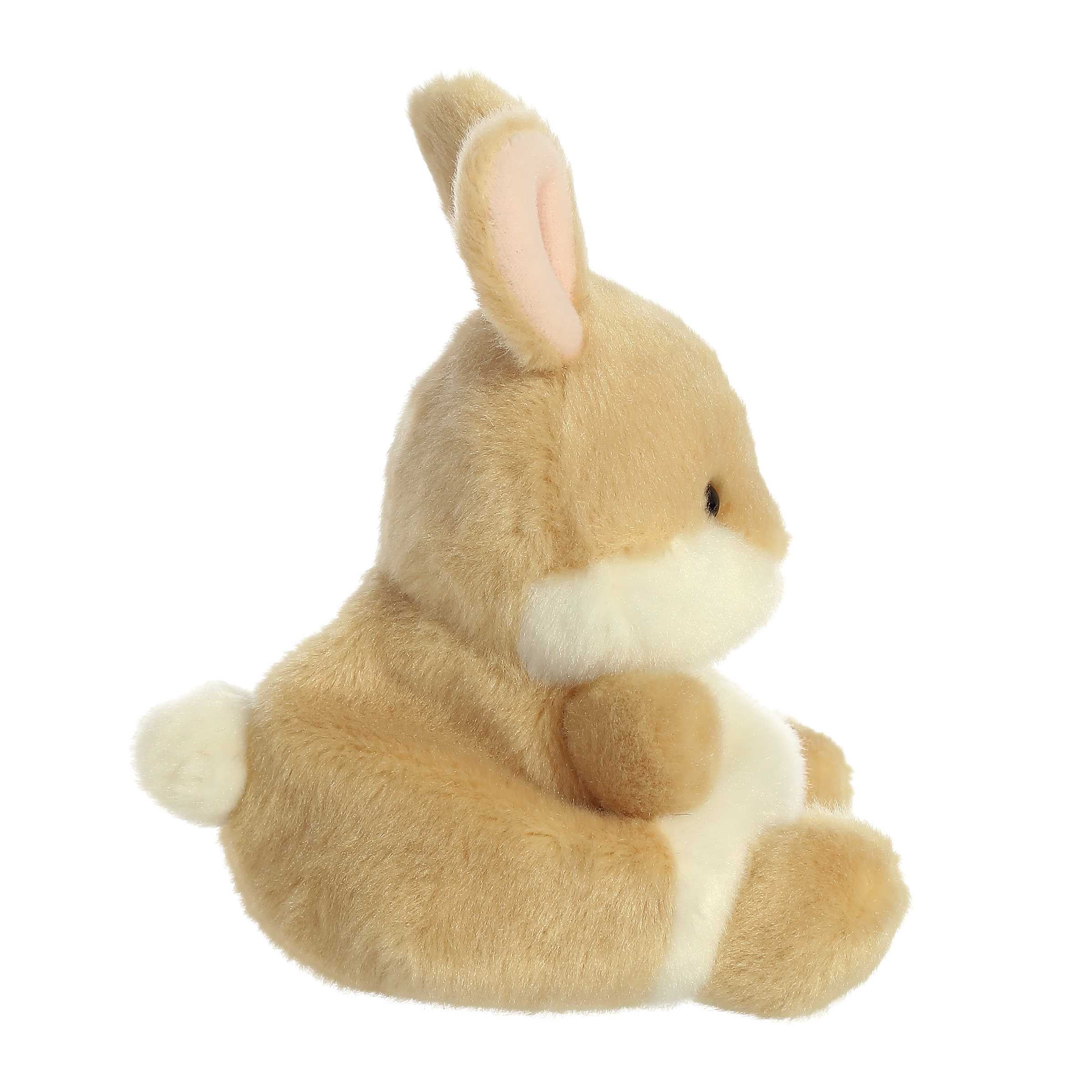  Aurora® Adorable Palm Pals™ Cottontail Bunny Stuffed Animal -  Pocket-Sized Fun - On-The-Go Play - White 5 Inches : Toys & Games