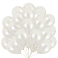 thumbnail image 2 of Globo de látex de color blanco leche perlado de 5, 10 y 12 pulgadas, juego de guirnaldas para decoración de bodas, cumpleaños, fiestas, baby shower, regalo, 2 of 4
