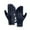 Dark Blue, variant on Wutalume Touchscreen Fleece Insulated Bike Gloves, Waterproof Windproof Winter Riding and Sports Gloves,Black XL