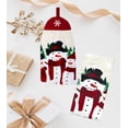 thumbnail image 2 of St. Nicholas Square Christmas Kitchen Towels, 2-Pack Tie-Top Button Loop, 2 of 7