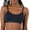 Black, variant on Hanes Women's Originals Seamless Bralette, Rib Contour Bralette, ComfortFlex Fit Color-Teal Tone Size S-XXL