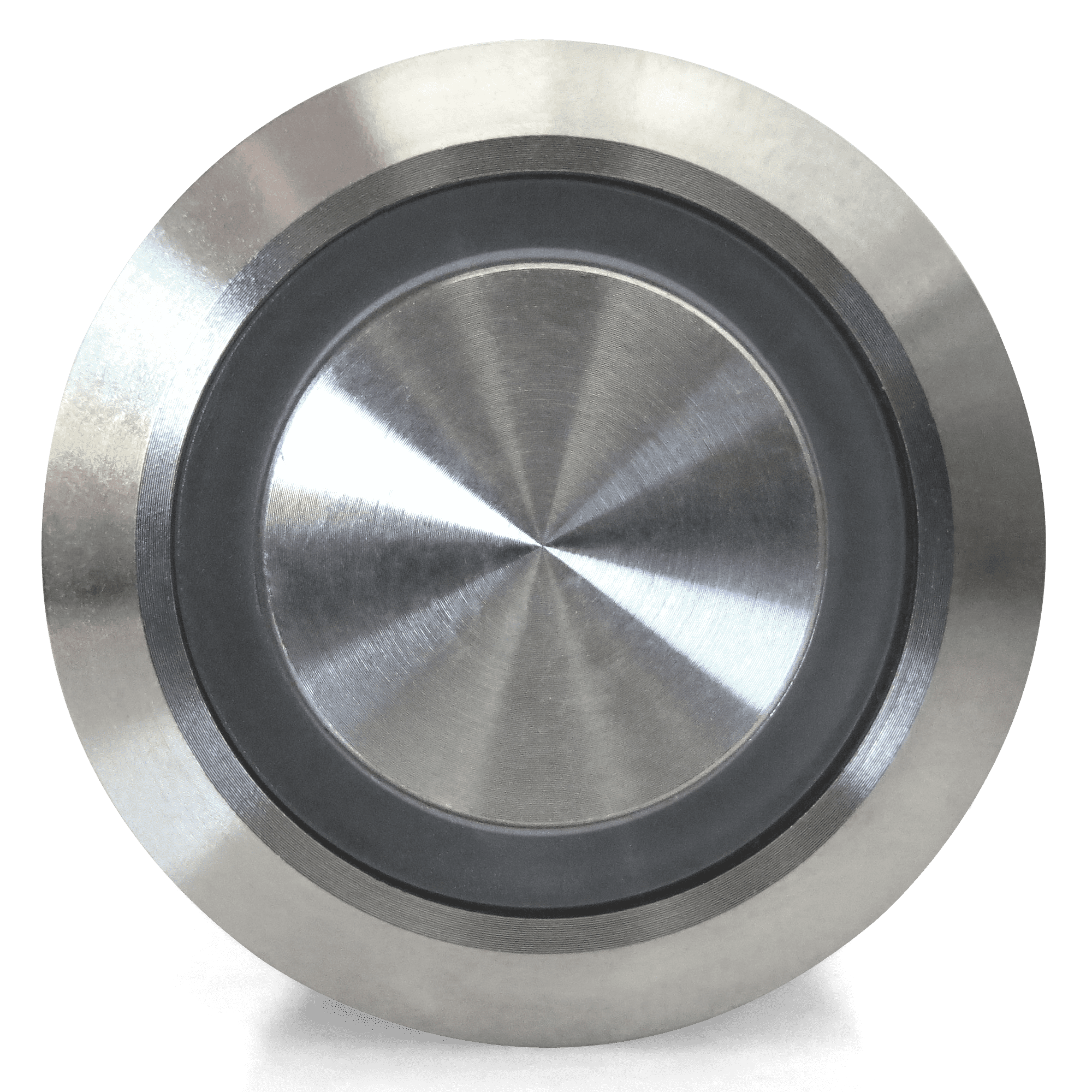 AUTOLOC POWER ACCESSORIES 512 19mm Latching Billet Button with LED Blue Ring