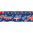 thumbnail image 4 of American Flag Happy 4th of July Independence Day Banner Eagle Design Balloon Decoration Patriotic Theme for Outdoor Decoration National Celebration Party Event, 4 of 8