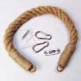 thumbnail image 3 of Weave Hemp Rope Hanging Holder Wall-mounted Hotel Towel Brasket Toilet Wall Mounted Paper Roll Holder Bathroom Storage Supplies, 3 of 11