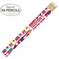 thumbnail image 2 of Express Pencils Valentine Pencils, with Happy Valentine's Message, #2 HB Lead, Red, 36 Count, 2 of 3