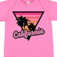 thumbnail image 4 of Inktastic California with Triangle and Palm Trees Boys or Girls Baby Bodysuit, 4 of 5