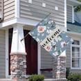thumbnail image 2 of Spring Summer Multicolored Flower Leaves Garden Flag 28x40 Inch Double Side for Outdoor Courtyard Garden Decor Flowers Welcome Holiday Flag for Outside Decoration, 2 of 6