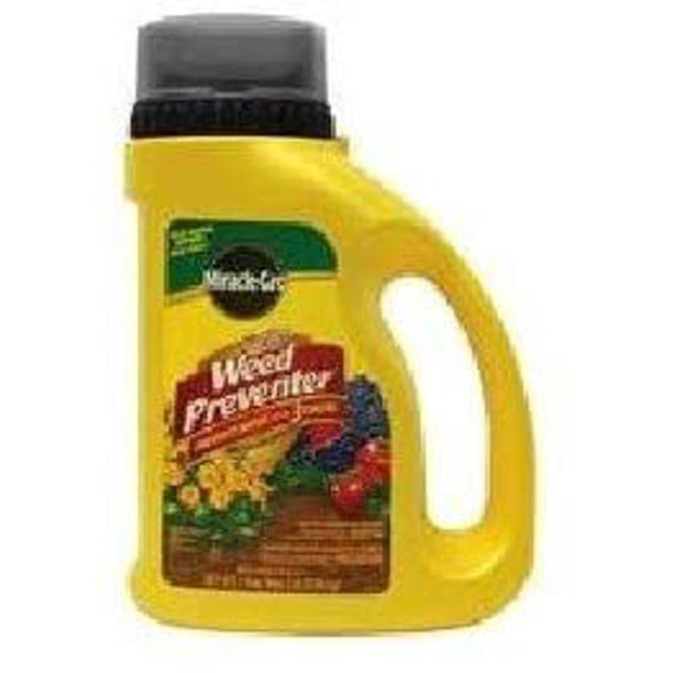 Miracle Gro Garden Weed Preventer Dust, Granules 5 Lb.