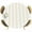 Beige, variant on Cream Striped Fitted Tablecloth with Elastic Edged, Round Table Cloth for Dining Table, Modern Farmhouse Cream White Stripes Waterproof Oil Proof Table Cover for Indoor Outdoor 36"-44"