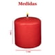 thumbnail image 4 of Vela Roja Velón Rojo 7 cm Limpias y Armonizaciones, 4 of 8