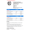 thumbnail image 2 of Front Brake Pad and Rotor Kit - Compatible with 2001 - 2005 Chrysler Sebring Coupe 2-Door 2002 2003 2004, 2 of 2