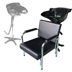 U Max Salon Adjustable Bowl Shampoo Sink Backwash Chair Barber