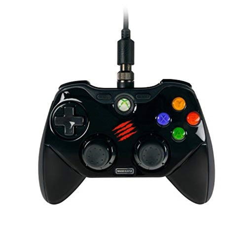 Alstublieft Boer cijfer Mad Catz Pro Controller for Xbox 360 - Black - Walmart.com