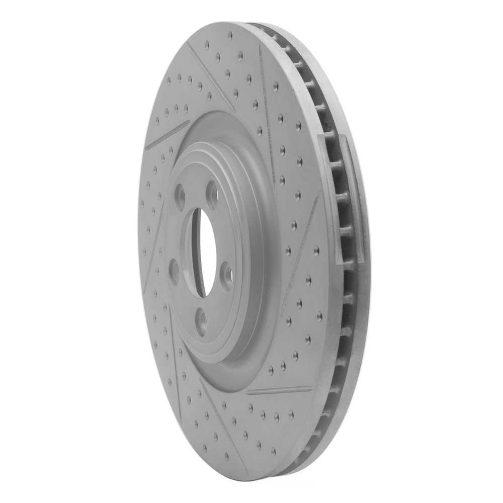 Dynamic Friction Company 830-20020R DFC Geoperformance Rotor - Drilled and Slotted