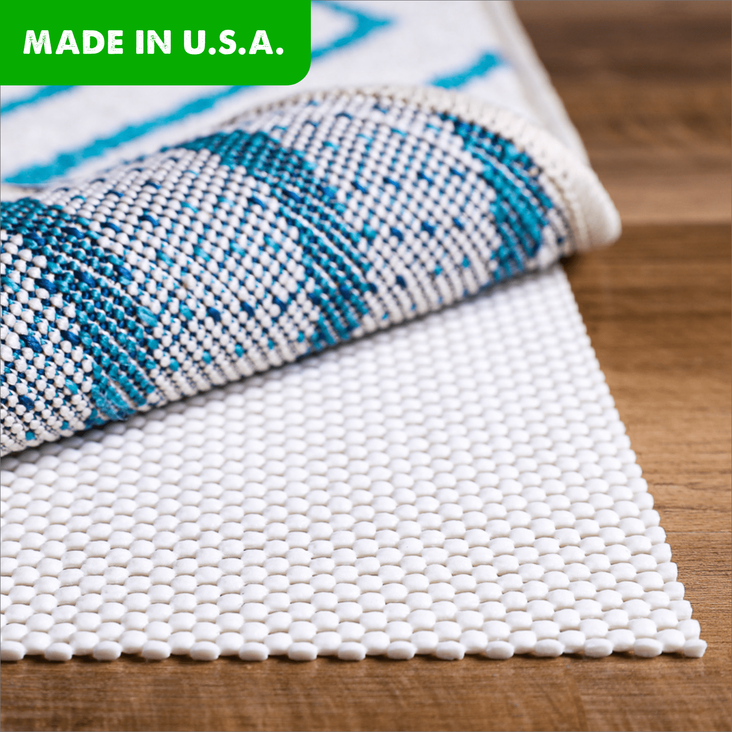 Non Slip Rug Pad Gripper 3 x 5 ft Extra Cushioned Pads by Slip-Stop