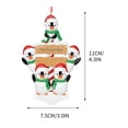 thumbnail image 3 of Decoraciones de Árbol de Navidad Decoración de Navidad Colgante de Resina Colgante de Árbol de Navidad Familia Ornamentos de Árbol de Navidad, 3 of 3