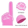 thumbnail image 4 of Giant Foam Finger 18 Inch EVA Number 1 DIY Blank Foam Hand, Pink, 2 Pack, 4 of 5