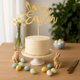 thumbnail image 5 of CaiYueKe Easter Party Cake Topper Decorations Alphabet Number Gold Scallion Paper Flag Inserts for Dessert Cupcake Holiday Celebration Supplies Decorative Flags, 5 of 7