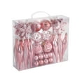 thumbnail image 3 of Juego de 40 bolas decorativas navideñas Perfecl Rosa, 3 of 8