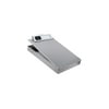 Saunders 11025 Redi-Mate Aluminum Storage Clipboard, 1" Capacity, Holds 8-1/2w x 12h, Silver