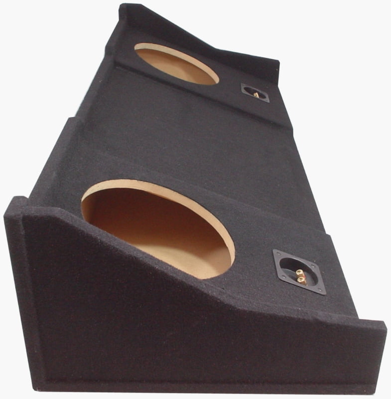 Custom Fits Dodge Ram Ext Crew Cab 98-01 Dual 10 Sub Enclosure Subwoofer Box